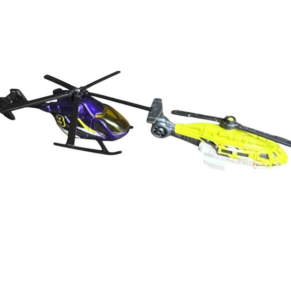 Matchbox MBX 2019 The Rescue Sea Hunter Yellow and SB-86 Sky Busters Airblade - Picture 1 of 9